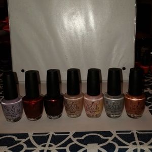 Lot of 7 OPI polishes